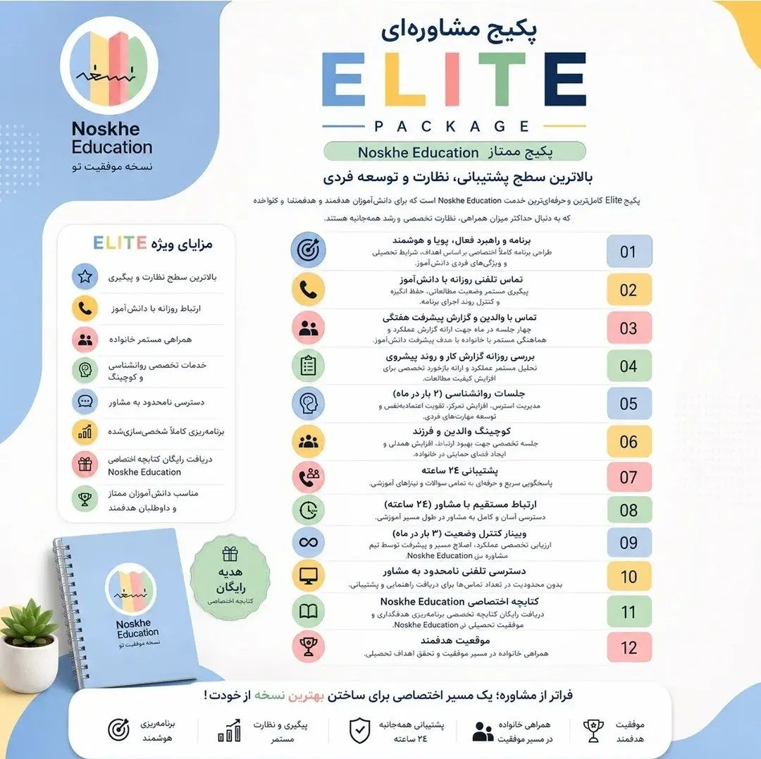 پکیج مشاورهای Elite